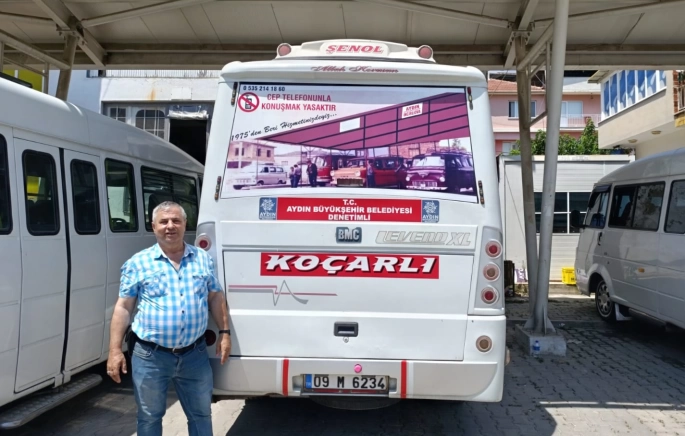 43 Yıllık Şoförün Nostalji Sevgisi İlgi Odağı Oldu