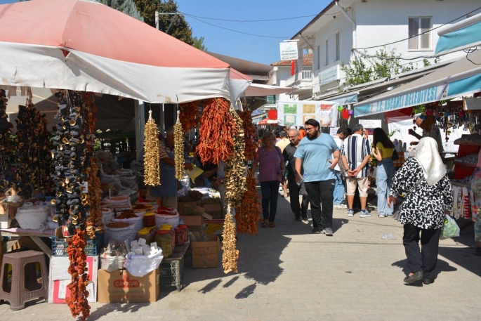 Çakırbeyli pazarı vatandaşların vazgeçilmezi oldu