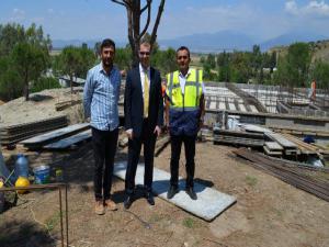 Çelik, Adnan Menderes Müzesi inşaatını inceledi
