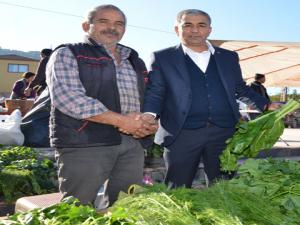 Kaplan, Bıyıklılı vatandaşlarla buluştu