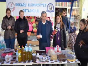 Kaplandan okul kermesine destek