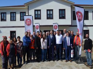 Kaymakam Çelik, Akıllı Köyü Ziyaret Etti