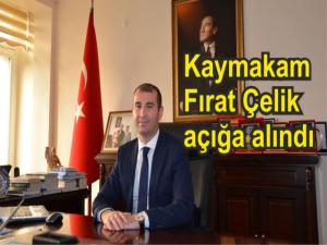 Koçarlı Kaymakamı Fırat Çelik açığa alındı