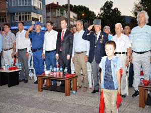 Koçarlıda 15 Temmuz şehitleri ve demokrasi için nöbet