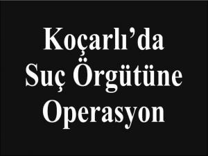 Koçarlıda Suç Örgütüne Operasyon