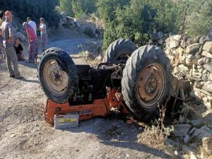 Koçarlıda traktör kazası: 1 ölü