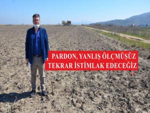 Pardon Yanlış Ölçmüşüz Tekrar İstimlak Edeceğiz