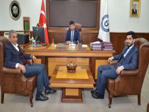 Rektör Aldemir, Kaplanı ağırladı