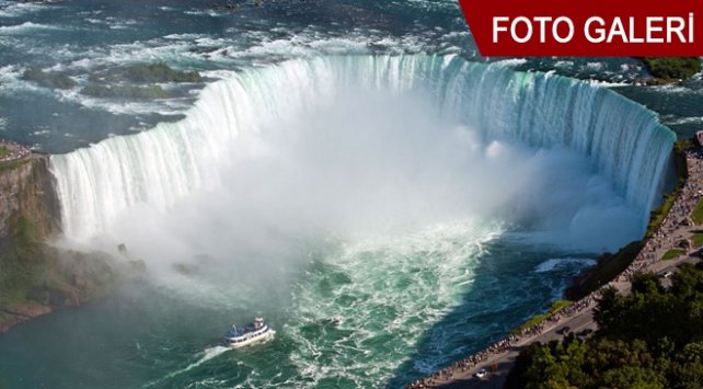 Kuzey Amerika'nın en büyük şelalesi Niagara