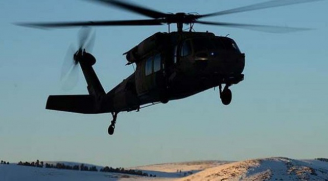 Şırnak'ta askeri helikopter düştü