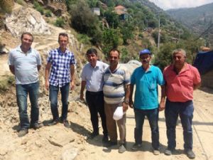 Çalışmaları Yerinde İnceledi