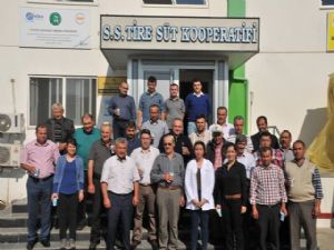 Çiftçilere Süt Hijyeni Eğitimi Verildi