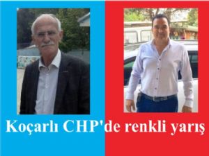 Koçarlı CHP'de renkli yarış