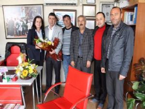 Başkan Öztürk muhtarı unutmadı