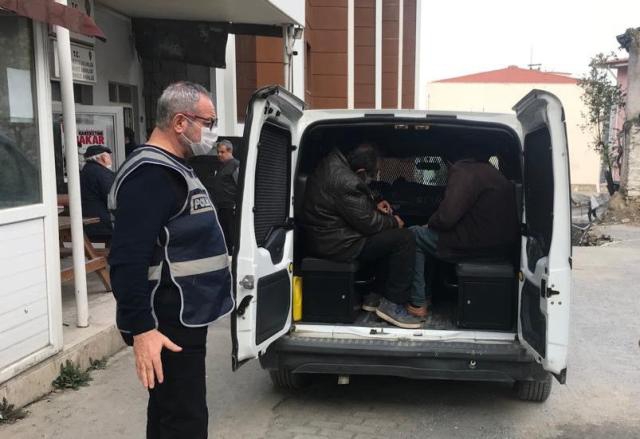 Hırsızlar polisin dikkati sayesinde yakalandı