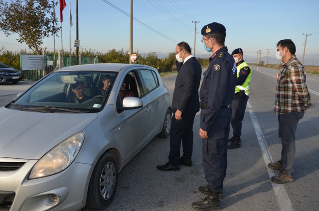 Koçarlı’da Emniyet Kemeri Uygulaması Yapıldı