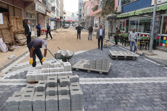 Koçarlı’da sokaklar yenileniyor