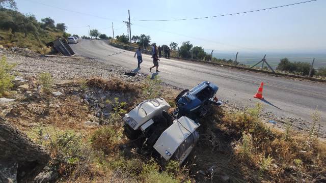 Koçarlı’da  traktör devrildi: 1 ölü, 1 yaralı