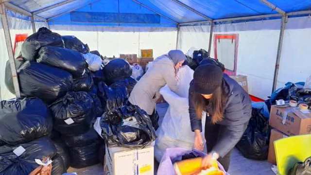 Koçarlı depremzedeler için tek yürek oldu