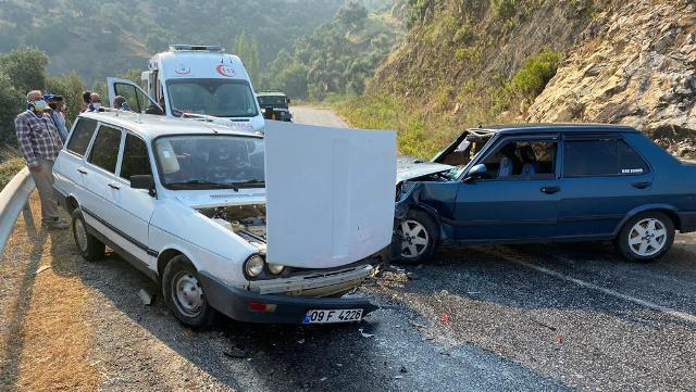 Koçarlıdaki sert viraj kazaya neden oldu